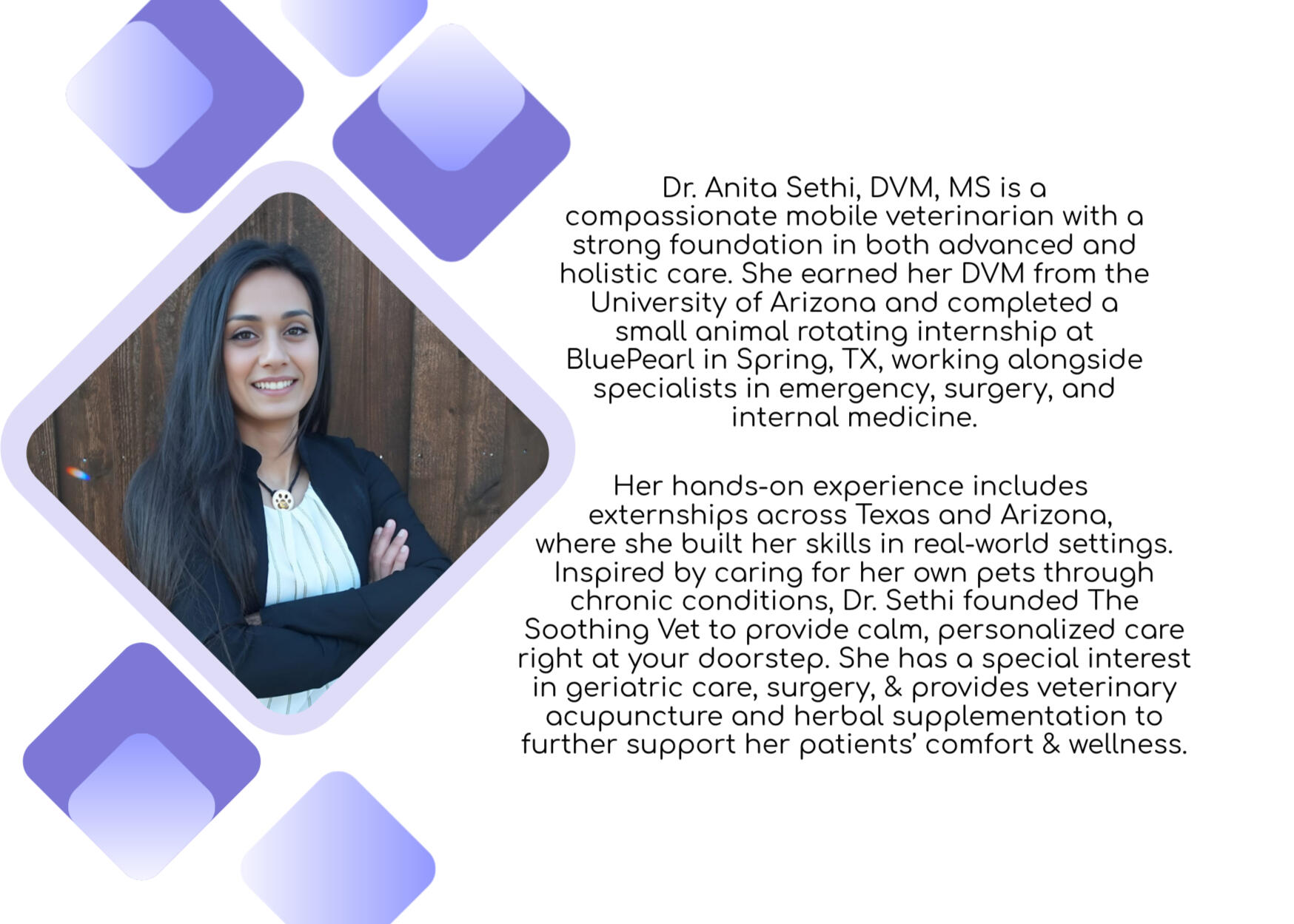 Dr. Anita Sethi DVM